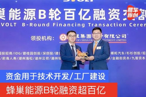 蜂巢能源B轮融资突破百亿,注入新动能加速技术开发与产业布局